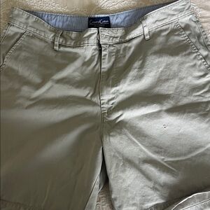 Coastal Cotton Men's Khaki Flat Front Shorts